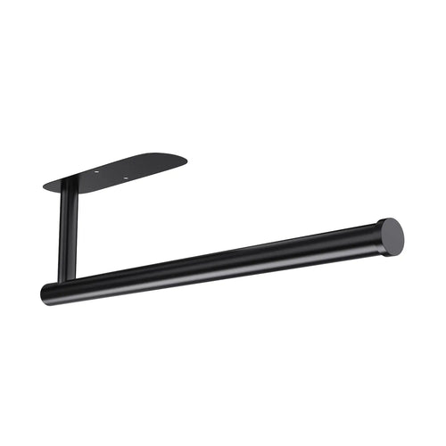 SZHLUX Paper Towel Holder, Self-Adhesive Paper Towel Holder under Cabinet for Kitchen, No Drill Wall Mount-Sus304 Stainless Steel, Space-Saving, Easy Installation for Kitchen, RV & Bathroom-12.6’’ Towel Rack for Rolls, Plastic Wrap & More
