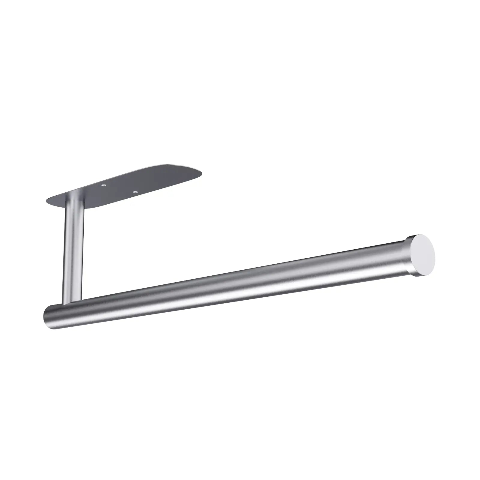 SZHLUX Paper Towel Holder, Self-Adhesive Paper Towel Holder under Cabinet for Kitchen, No Drill Wall Mount-Sus304 Stainless Steel, Space-Saving, Easy Installation for Kitchen, RV & Bathroom-12.6’’ Towel Rack for Rolls, Plastic Wrap & More